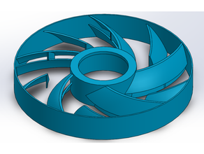 2 layered fan 3d print model - Mito3D