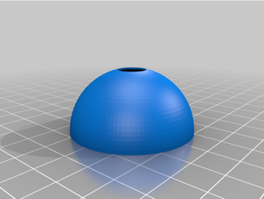 small-sized dome 3d printing illumination led macro photography micro 3d print model - Mito3D