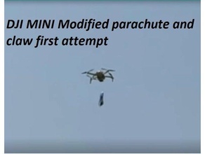 dji mini drone extra mod parachute shooting modification mavic aparat prototype 3d print model - Mito3D