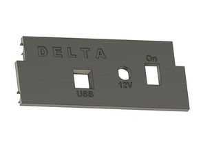 delta rampe pannello 3d print model - Mito3D