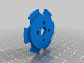 adapter mecanum wheels ftc robotics robot 3d print model - Mito3D