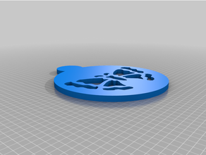 butterfly coffee 3d print model - Mito3D