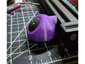 anet a8 squash ball dampening feet 3d print model - Mito3D