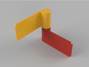 Scharniere Plexiglas Paneele Verschmelzung 360 Quelle Scharnier 3d print model - Mito3D
