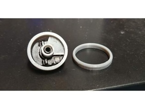 scalextric guide holder repair 3d print model - Mito3D