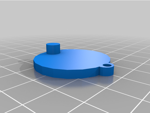 peephole cover hole peep 3d print model - Mito3D