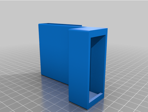 rasp pi door mount qidi x-max 3d print model - Mito3D