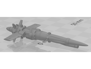 yıldız savaşçısı f 098 Pulsarhawk 3d print model - Mito3D