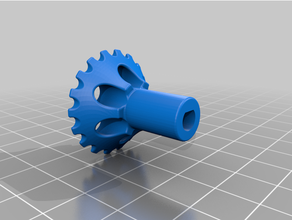 extruder knob 3d print model - Mito3D
