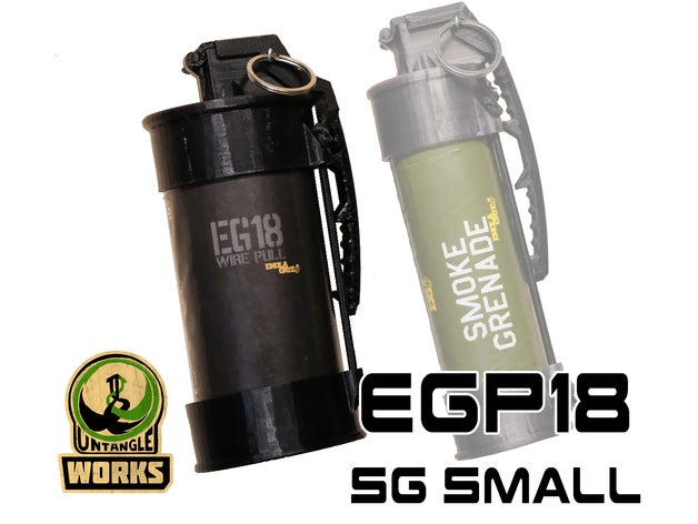 enola gaye fumaça Grenade eg18 bolsa airsoft paintball 3D print model - Mito3D