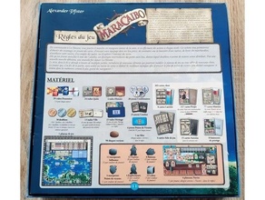 maracaibo inserir jogo tabuleiro inserções organizador 3d print model - Mito3D