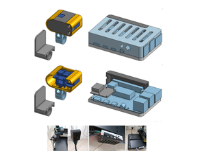 frambuesa pi 4 hdmi enchufe cámara caso funda 3d impresora 3d print model - Mito3D