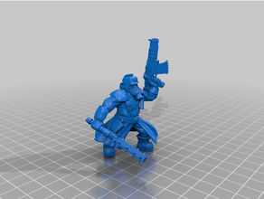 krieg ogre troop 3 dkok warhammer 40k 3d print model - Mito3D