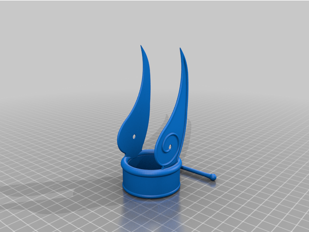 avatar roku casque 3D print model - Mito3D