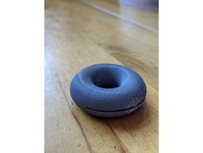 doughnut clip paperweight 3d print model - Mito3D