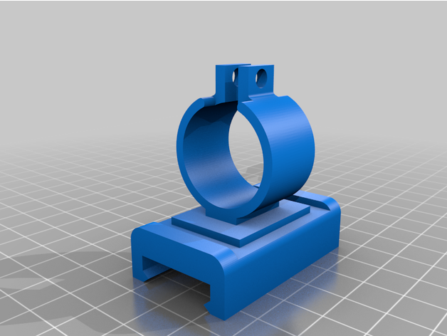 lampe poche attachement airsoft blaster éclat gel gelblaster lumière 3D print model - Mito3D