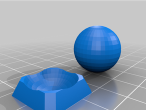 Kristall Ball 1 3d print model - Mito3D