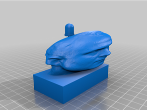 cabeça dor 3d print model - Mito3D