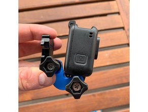 gopro adapter angle extension 3d print model - Mito3D