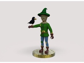 scarecrow oz children espantalho wizard 3d print model - Mito3D