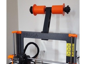 prusa i3 bobine titulaire soutien 3d print model - Mito3D