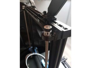 cr 10 v2 soporte tornillo plomo 3d print model - Mito3D