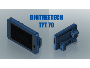 bigtreetech tft70 girar monte 2020 2040 4040 3030 extrusão ajustável braço skr tft35 btt 14 tft 3d print model - Mito3D