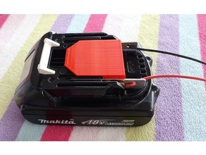 minimalistisch Makita Batterie Adapter 3d print model - Mito3D
