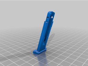 sightleaf modified - deeper numbers hole pin 3d print model - Mito3D