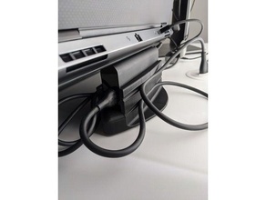 laptop desk stand riser - dell power adapter 180 watt brick 3d print model - Mito3D