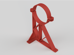 pipe bracket fusion 360 source 3d print model - Mito3D