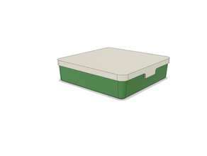 nozes parafusos caixa recipiente partes pequeno 3d print model - Mito3D
