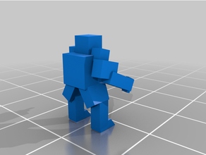 cubo robot 3d print model - Mito3D