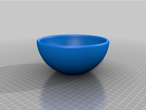 cereal bowl 3d print model - Mito3D