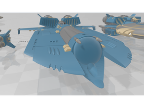 starfighter b-117 corsairhawk 3d print model - Mito3D