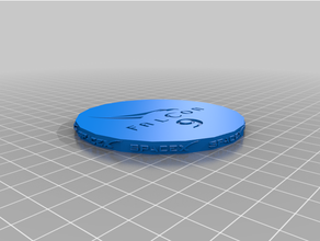 boşluk şahin 9 Ejderha poker kart örtmek kılıf 3d print model - Mito3D