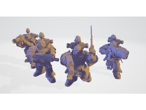 storm warriors 3d print model - Mito3D