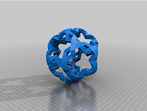 convexicosahedral9v p50 p55 p60 p65 p70 3 12 20 48 56 convex geodesic icosahedral 3d print model - Mito3D
