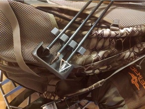mini tiro l'arco faretra freccia caccia arco 3d print model - Mito3D