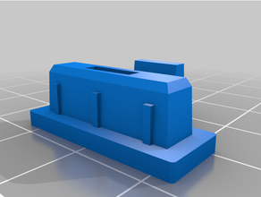 horizontal Blinder fita curso antolhos tons 3d print model - Mito3D