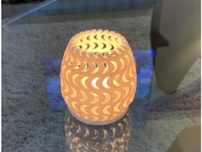 tea light egg tealight holder 3d print model - Mito3D