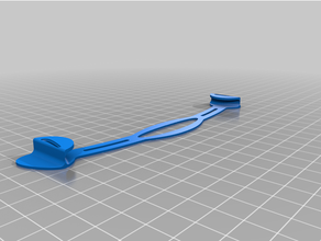 mask ear strap ng medical surgical 3d print model - Mito3D