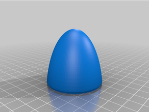 egg shaker 3d print model - Mito3D