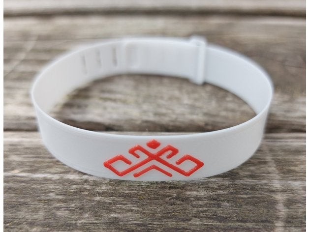 Biélorussie bracelet symbole 3D print model - Mito3D