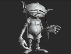 goblin fate 3d print model - Mito3D