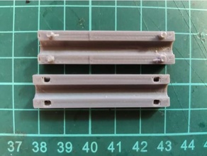 réparation 5mm barre delta anycubic delta carbone delta Kossel réparation barre 3d print model - Mito3D