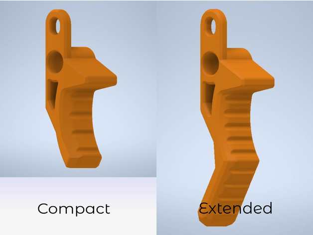 nerf demolitore mag pubblicazione leve 3D print model - Mito3D