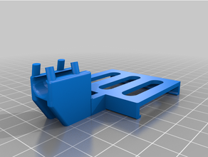 anycubic i3 mega hotbed cable clip 3d print model - Mito3D