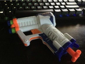 nerf triad spring spacer 3d print model - Mito3D