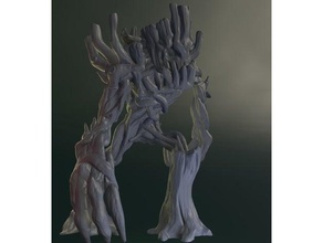treeman bloodbowl miniature 3d print model - Mito3D